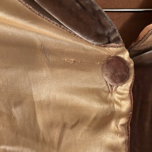 Sana Silk Cape Button Closure Neutral Geometric One Size - Picture 5 of 9